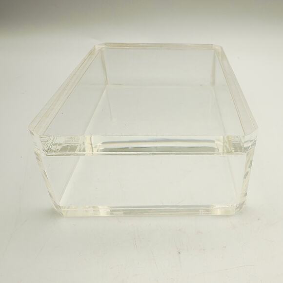 Vintage Acrylic Stationery Display Case Huang Acrylic H-960S 6" x 4" x 2" in Box - Picture 5 of 7
